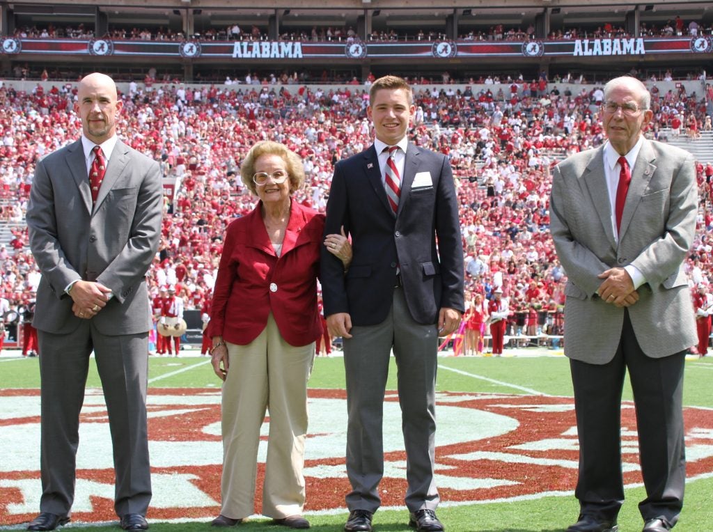 Ua Alumni Athlete Award Recipients Honored At Football Game