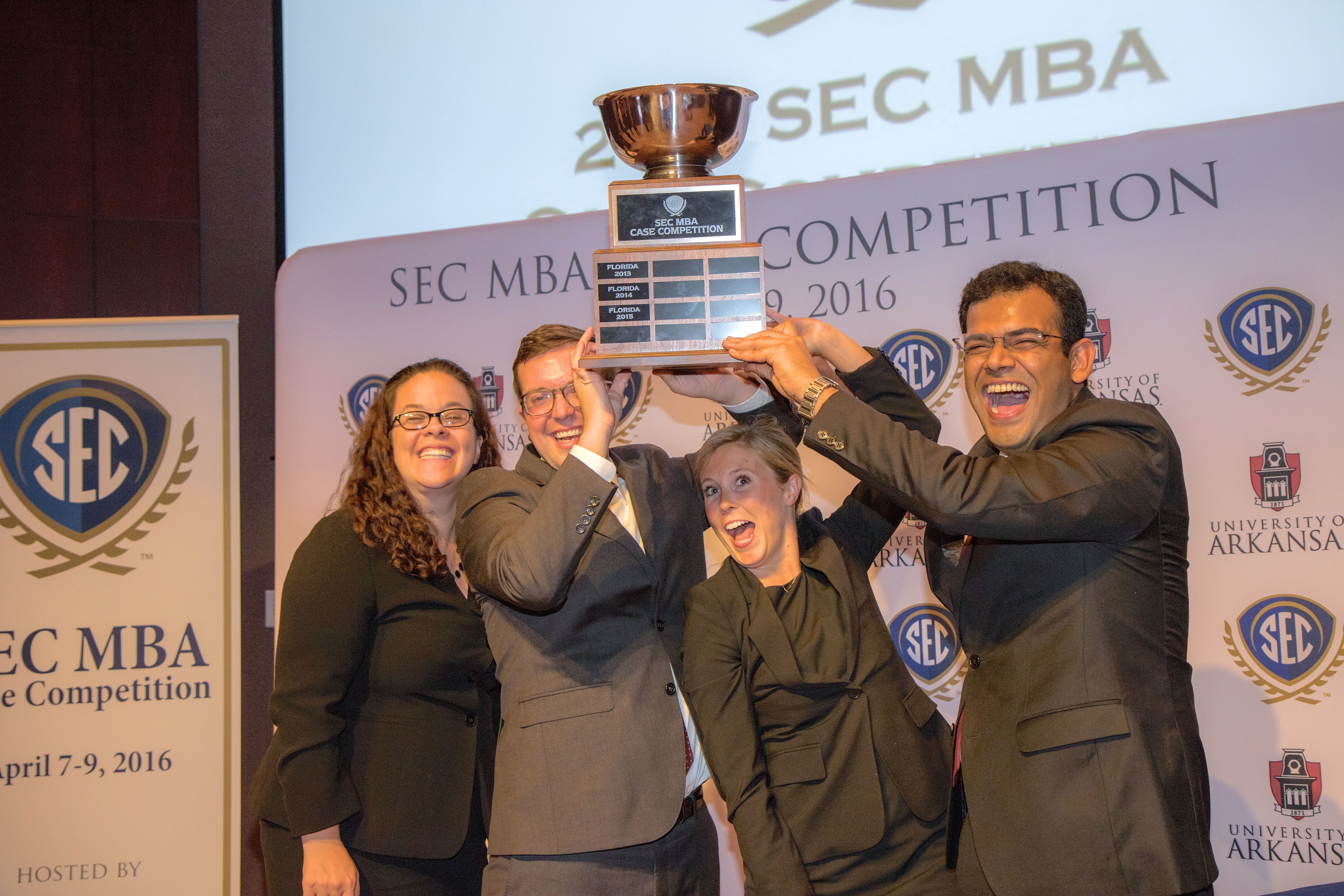 UA Team Wins SEC MBA Case Competition