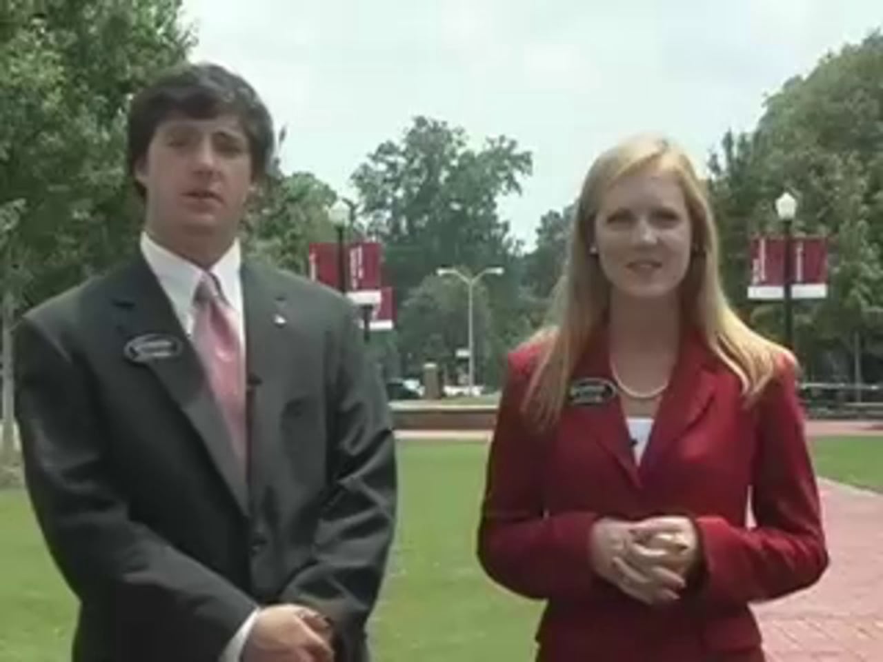 Two UA students develop iTour Bama, an innovative new way to tour The University of Alabama campus