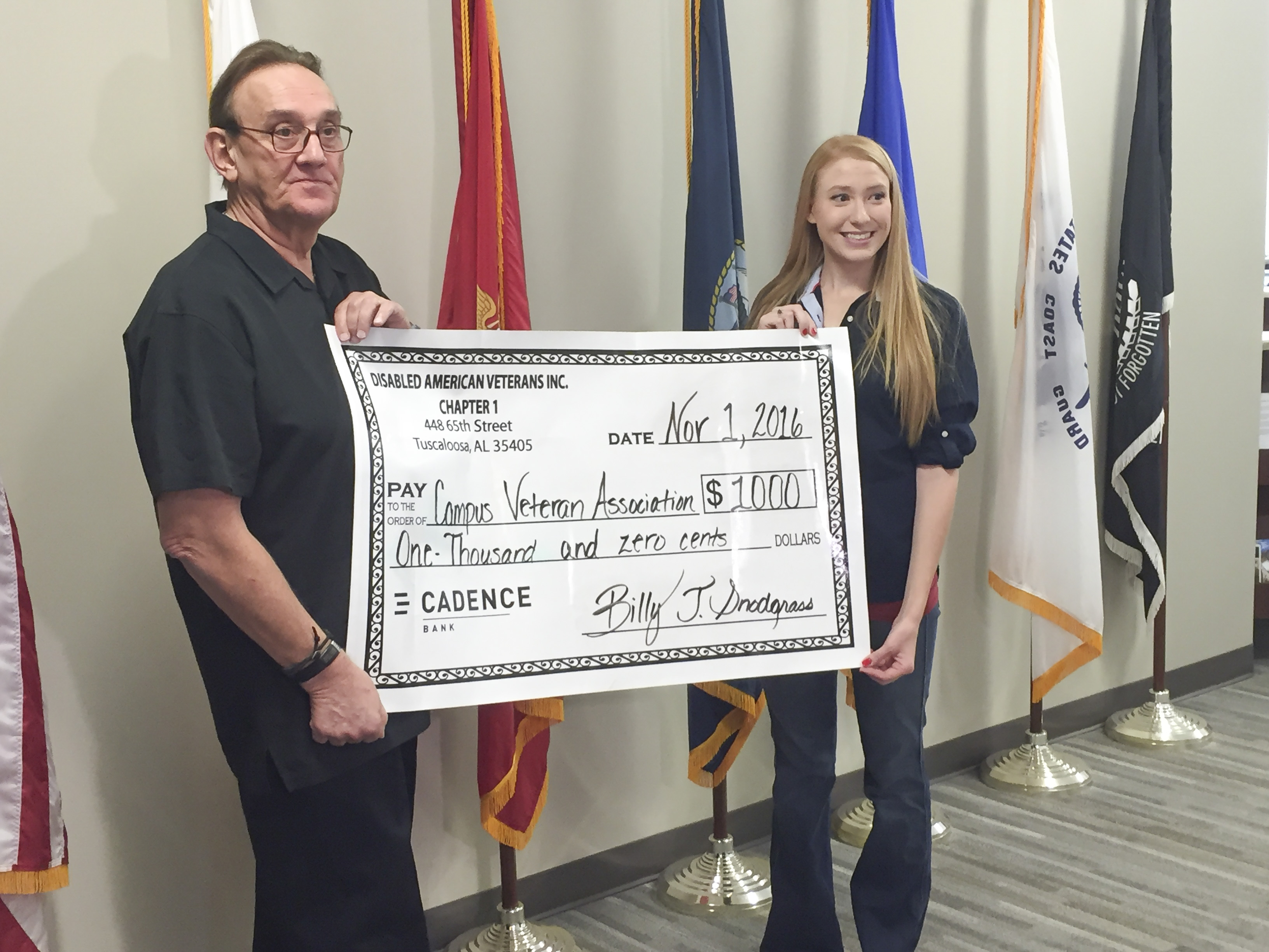 UA’s Campus Veterans Association Provides Veterans Support