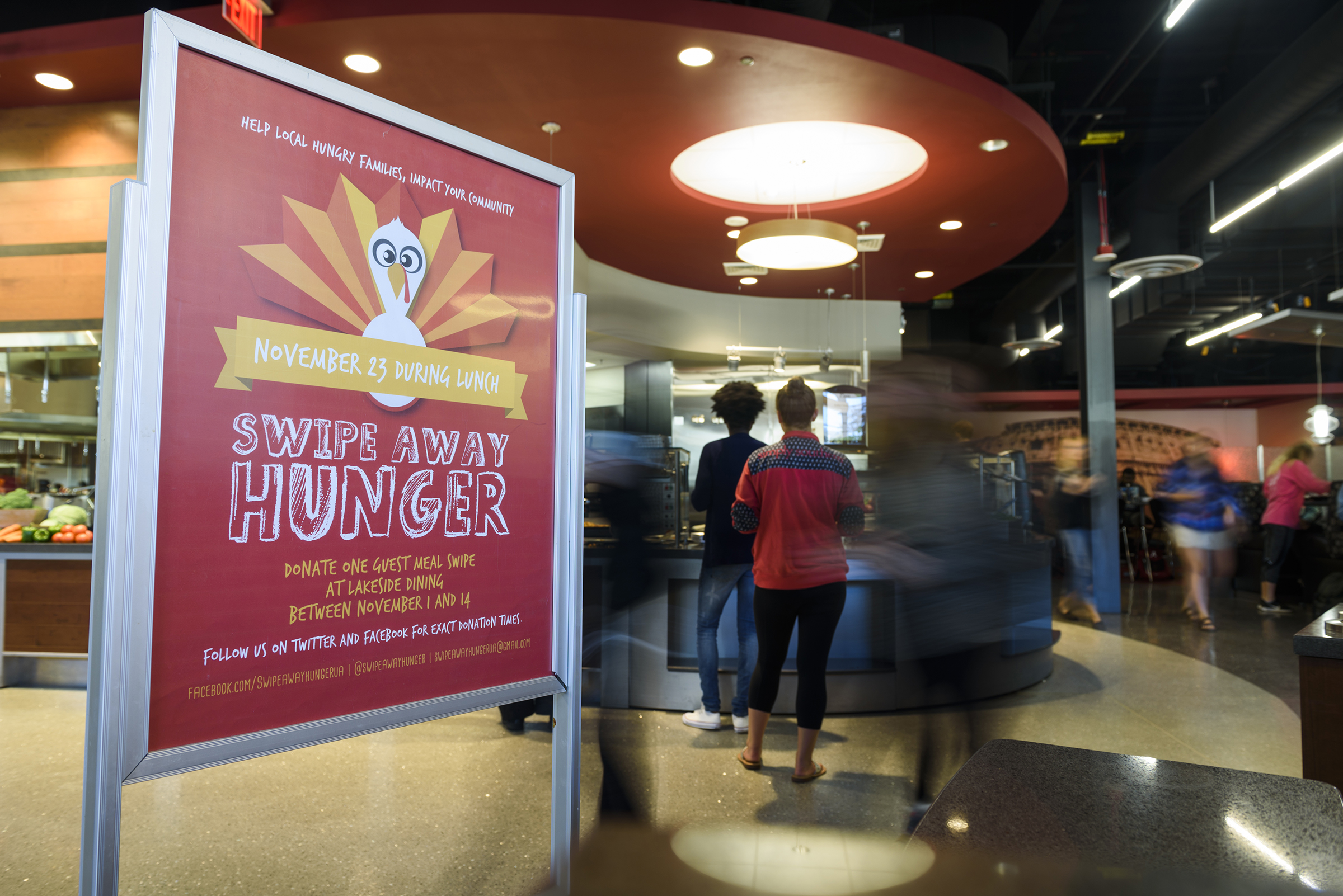 UA’s Swipe Away Hunger Provides Holiday Meals