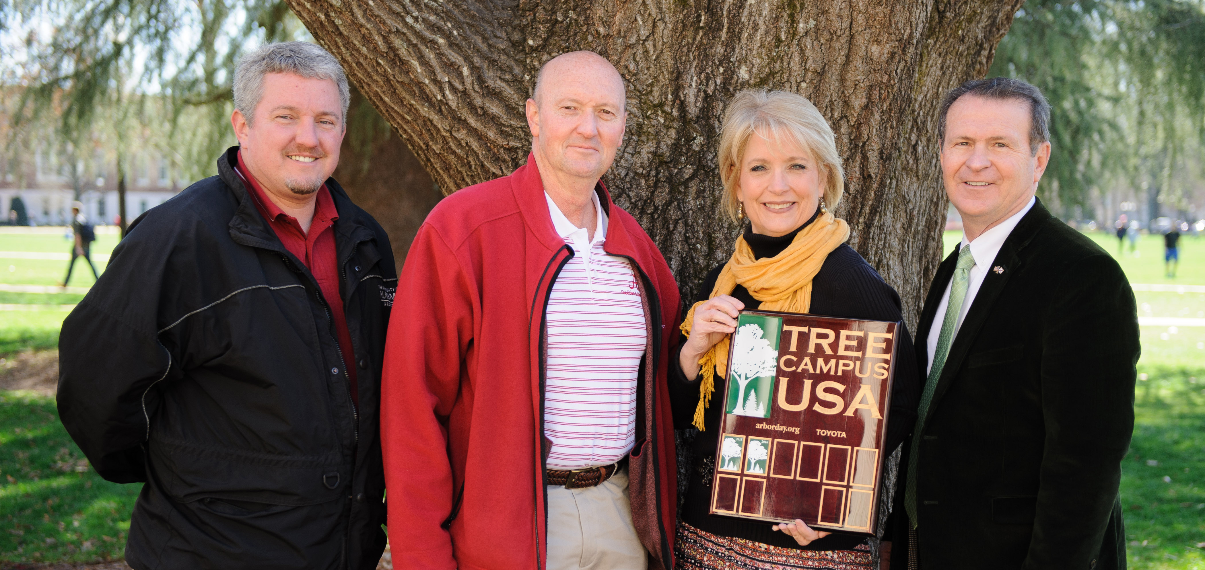 Foundation Honors UA with Tree Campus USA Title