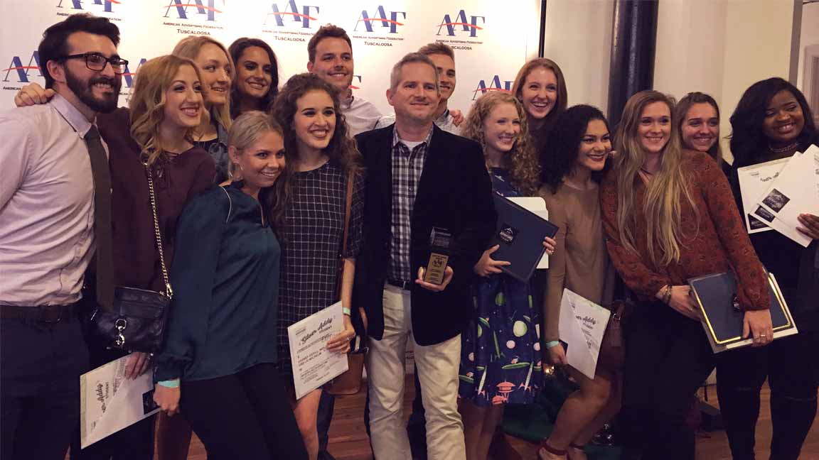 UA’s College of Communication and Information Sciences Wins Big at American Advertising Awards