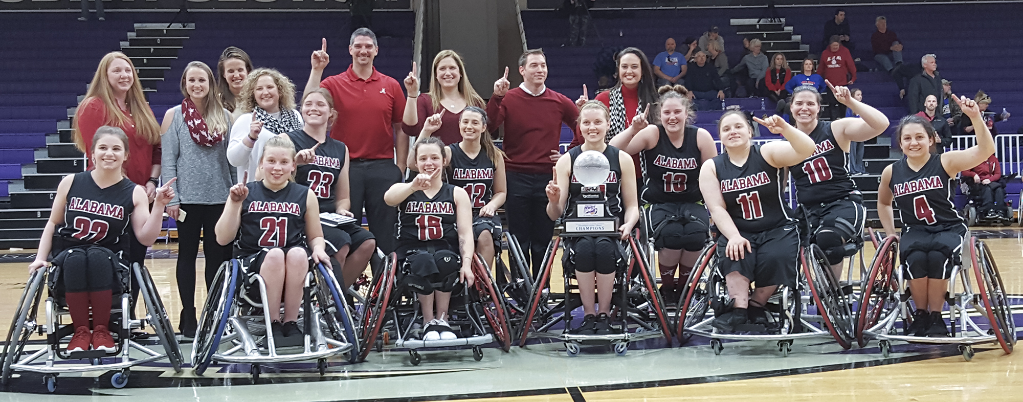 UA Beats UT-Arlington, Wins Wheelchair Basketball National Title