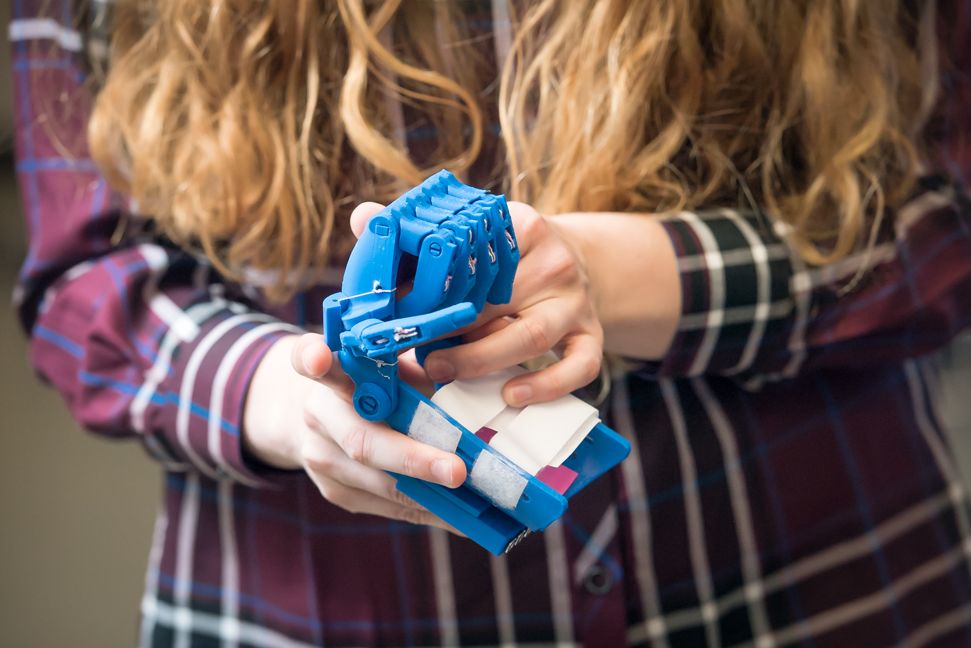 Using 3-D Printer, Engineering Student Creates Prosthetics for Children