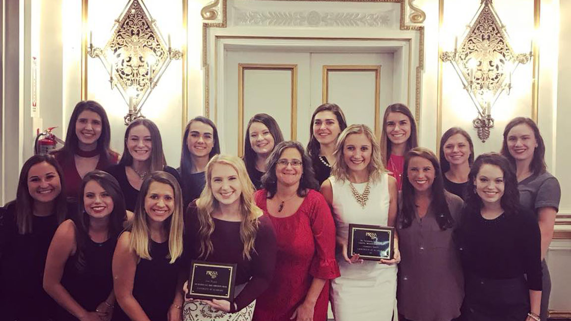 Capstone Agency and Campus PRSSA Chapter Win National Honors