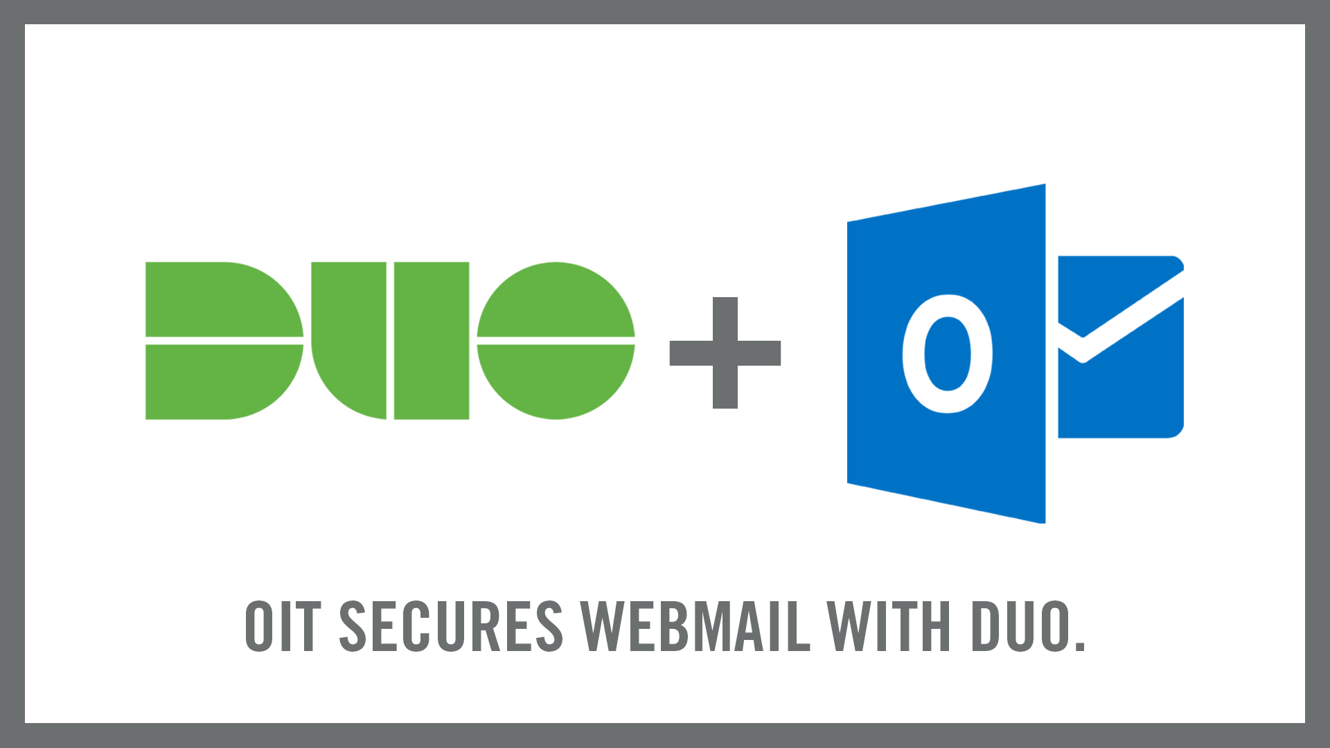 DUO Two-Factor Authentication to be Added to Faculty/Staff Webmail