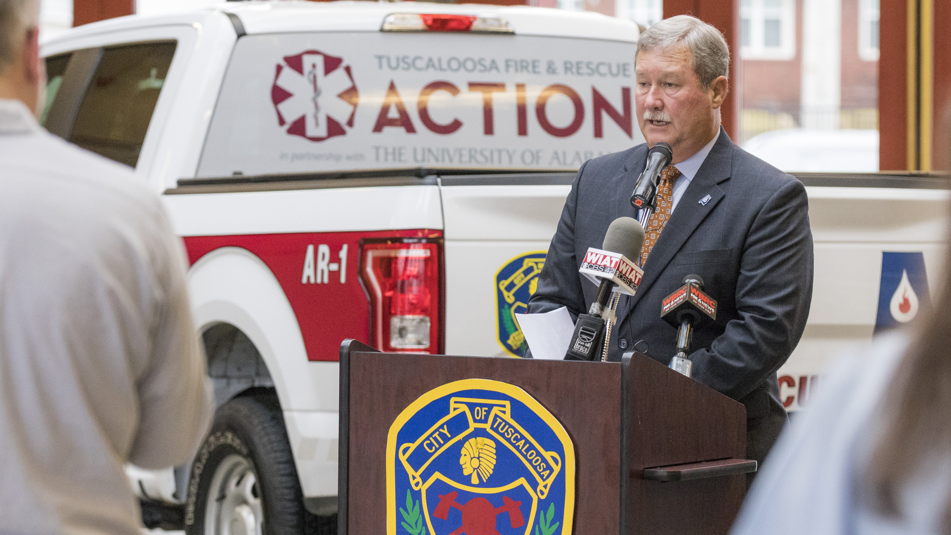 UA, Tuscaloosa Fire, Rescue Partner to Expand Services