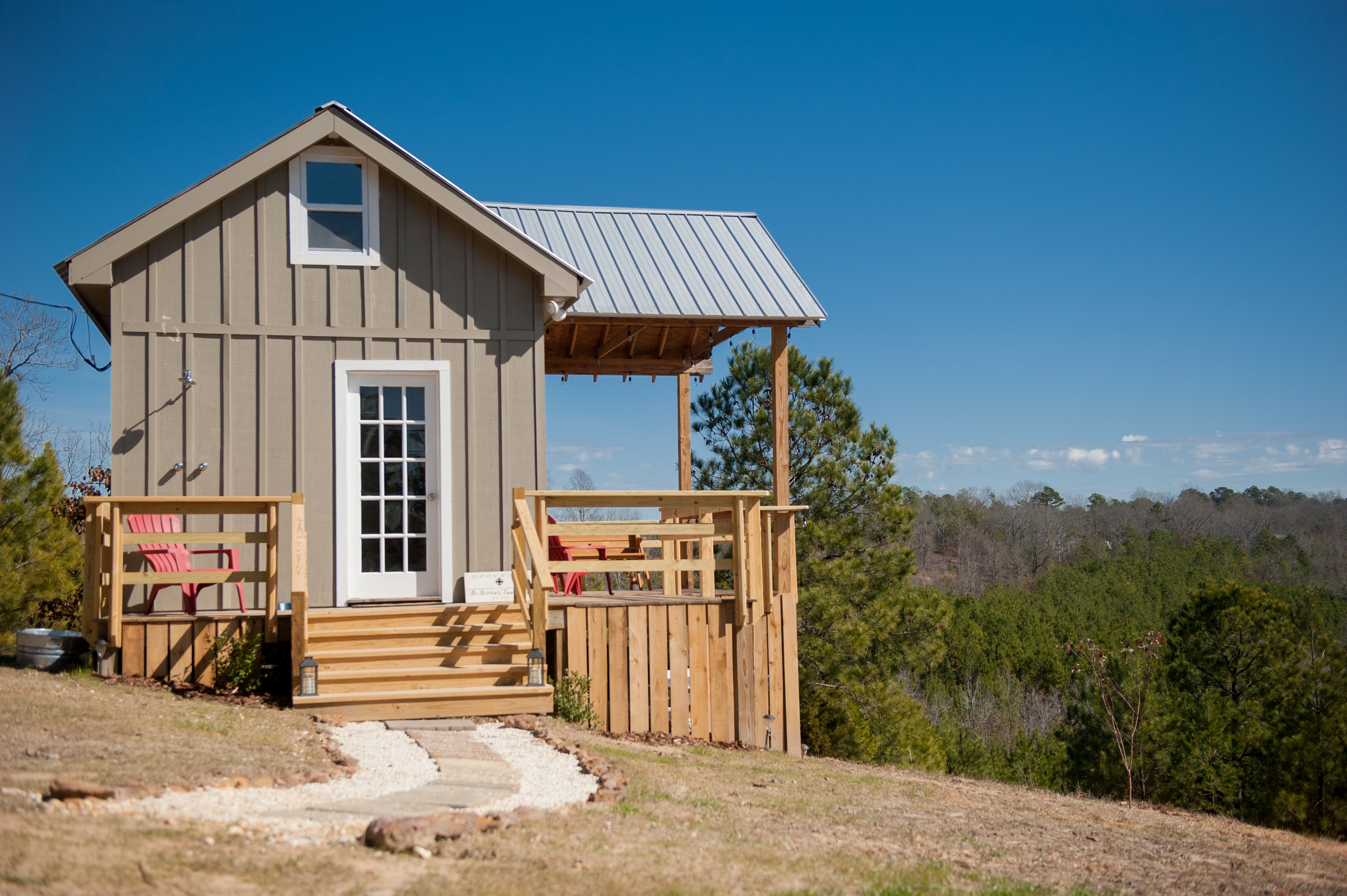 New College Professor Fulfills Dream of Building Tiny House
