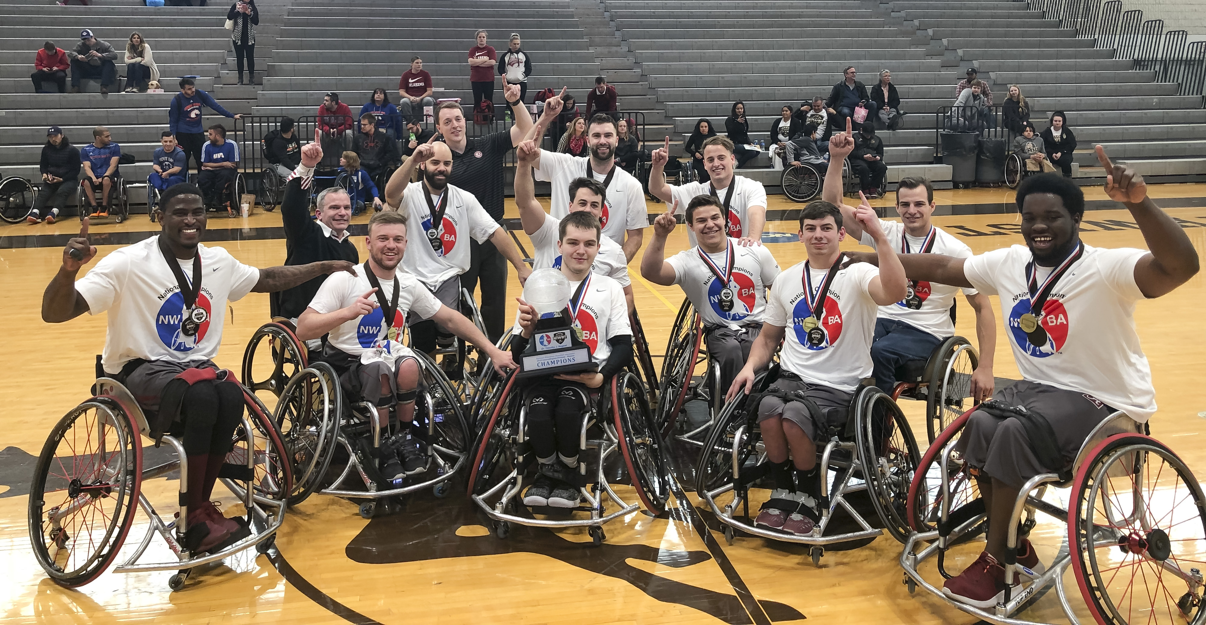 UA Men Win Second Wheelchair Basketball National Championship