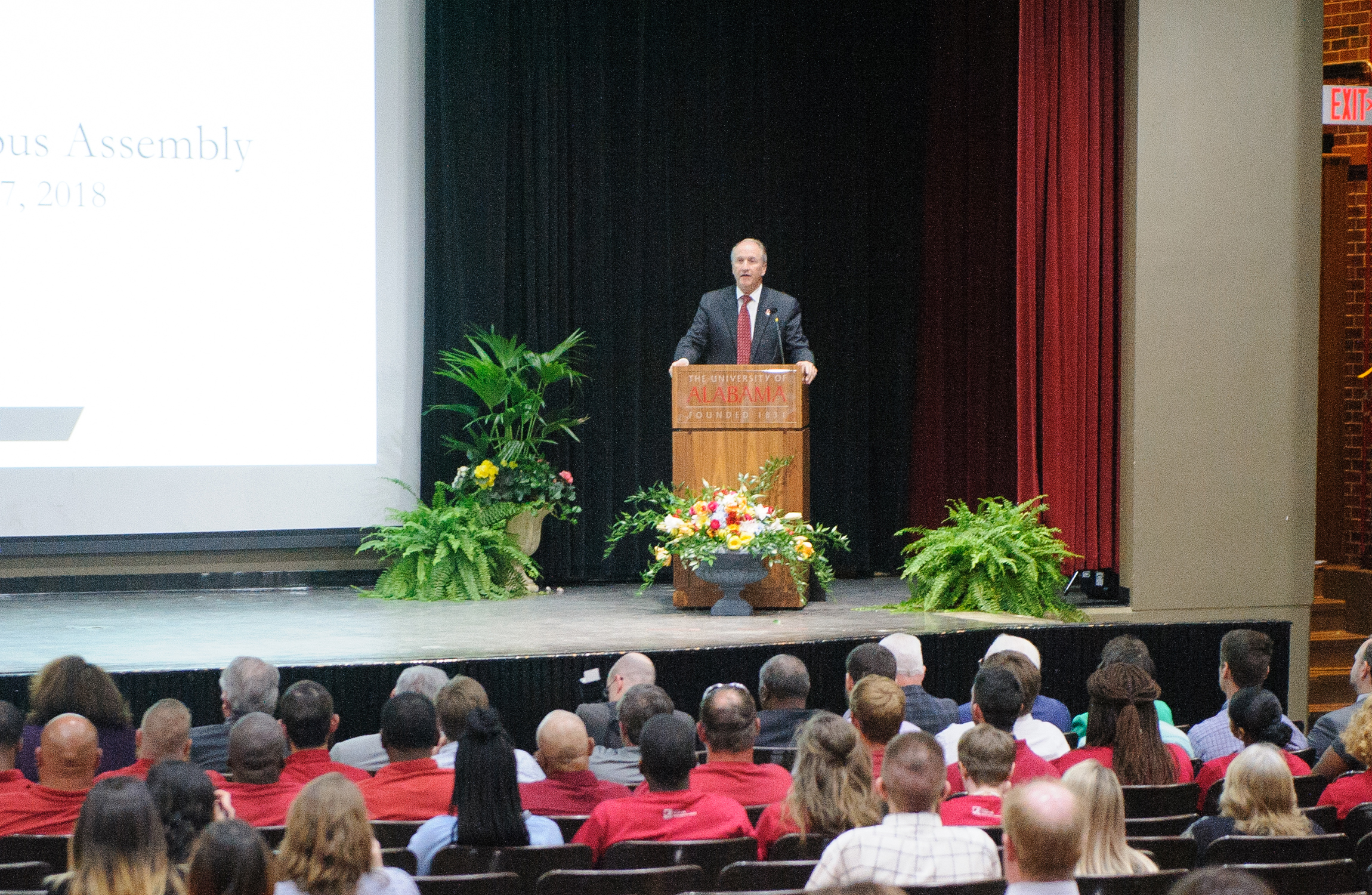 Bell Highlights Achievements, Growth at Spring Campus Assembly