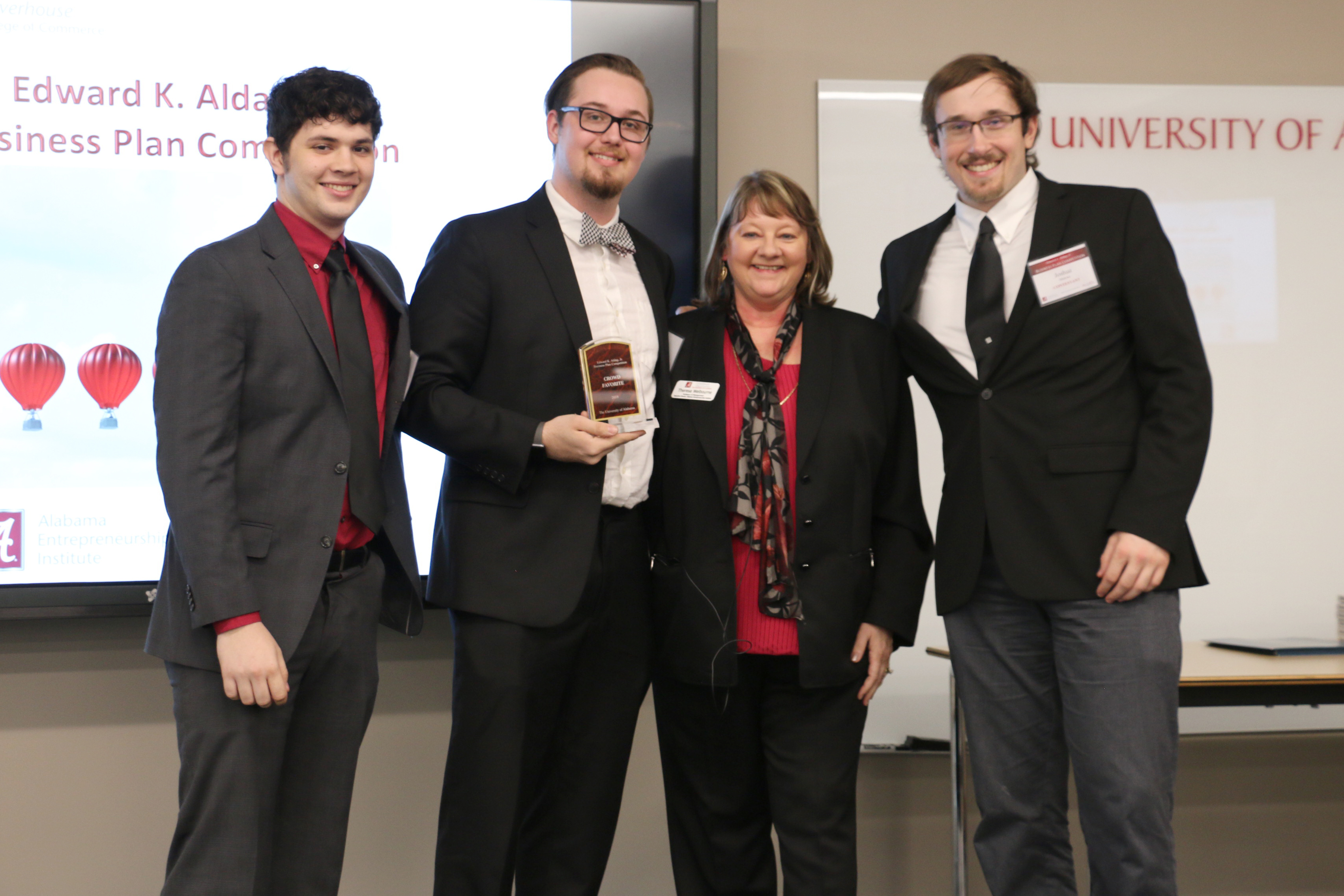 UA Students Win Grand Prize in 2018 Aldag Business Plan Competition