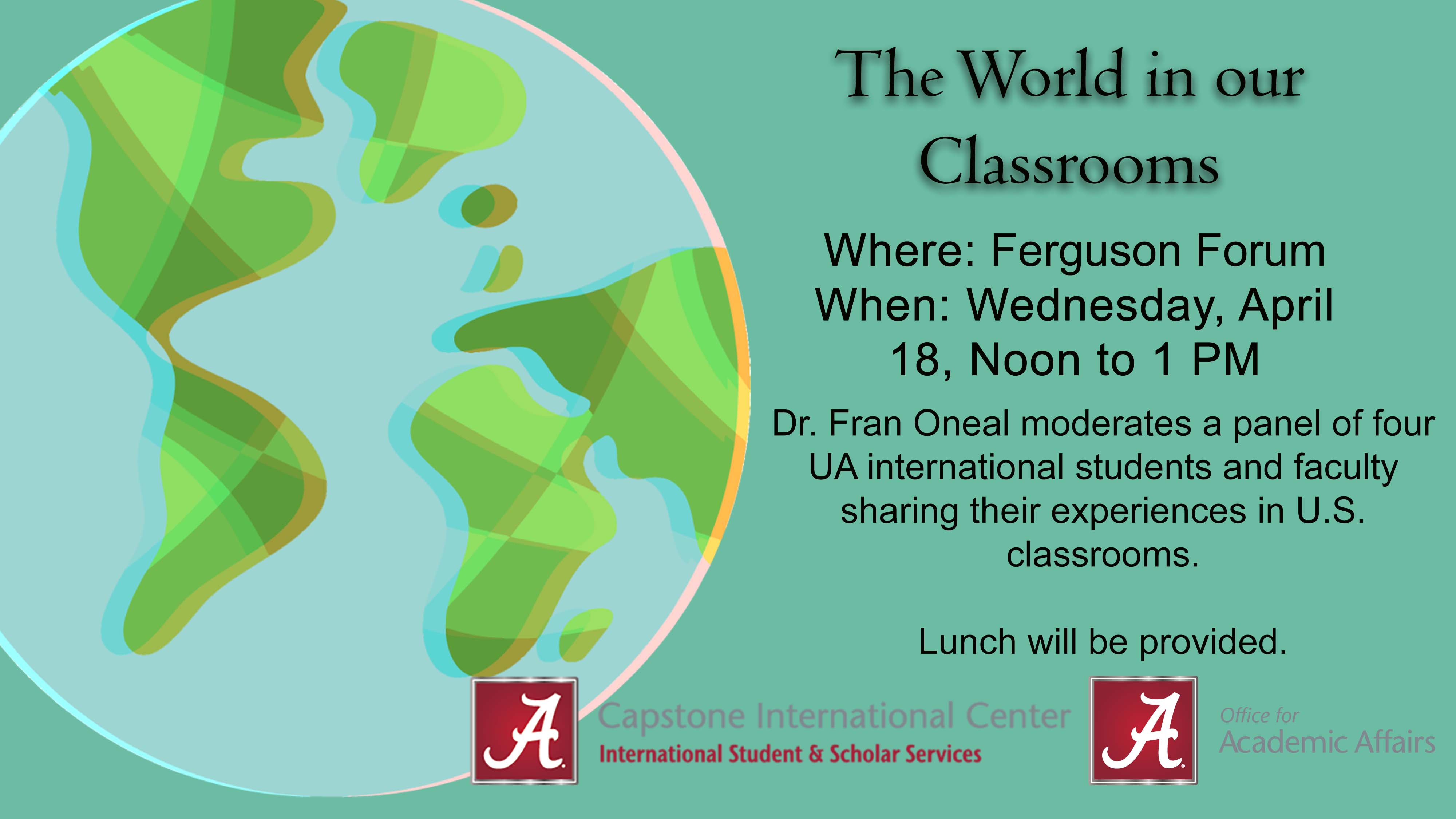 The World in Our Classrooms: An Inclusive Classroom Symposium