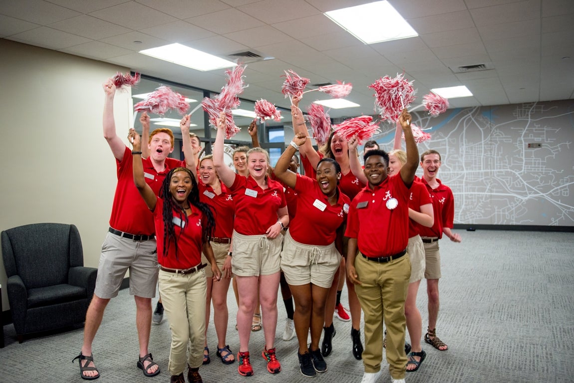 Bama Bound Avanti Staff Bring Fun Crimson Spirit – University Of