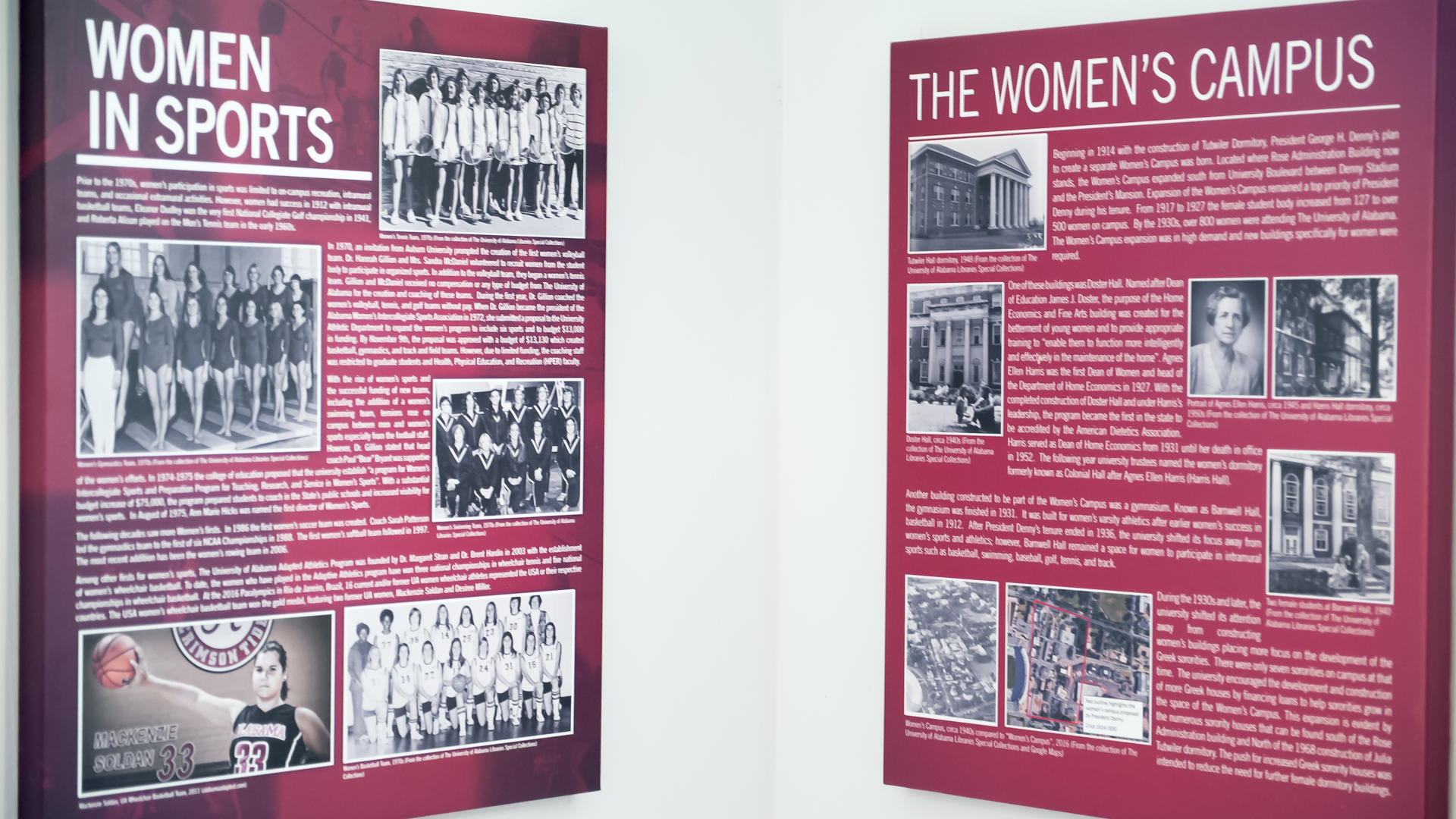 ‘Women of the Tide’ Exhibit Celebrates 125 Years of UA Women