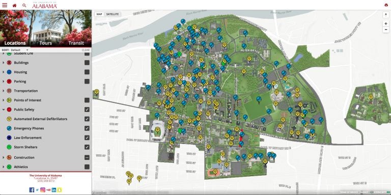 Navigate Campus with Ease with New Interactive Campus Map – University 