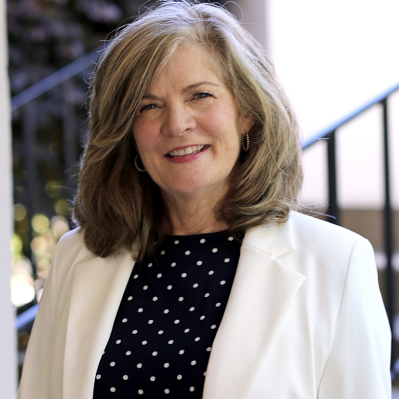 A headshot of Nancy Brinson