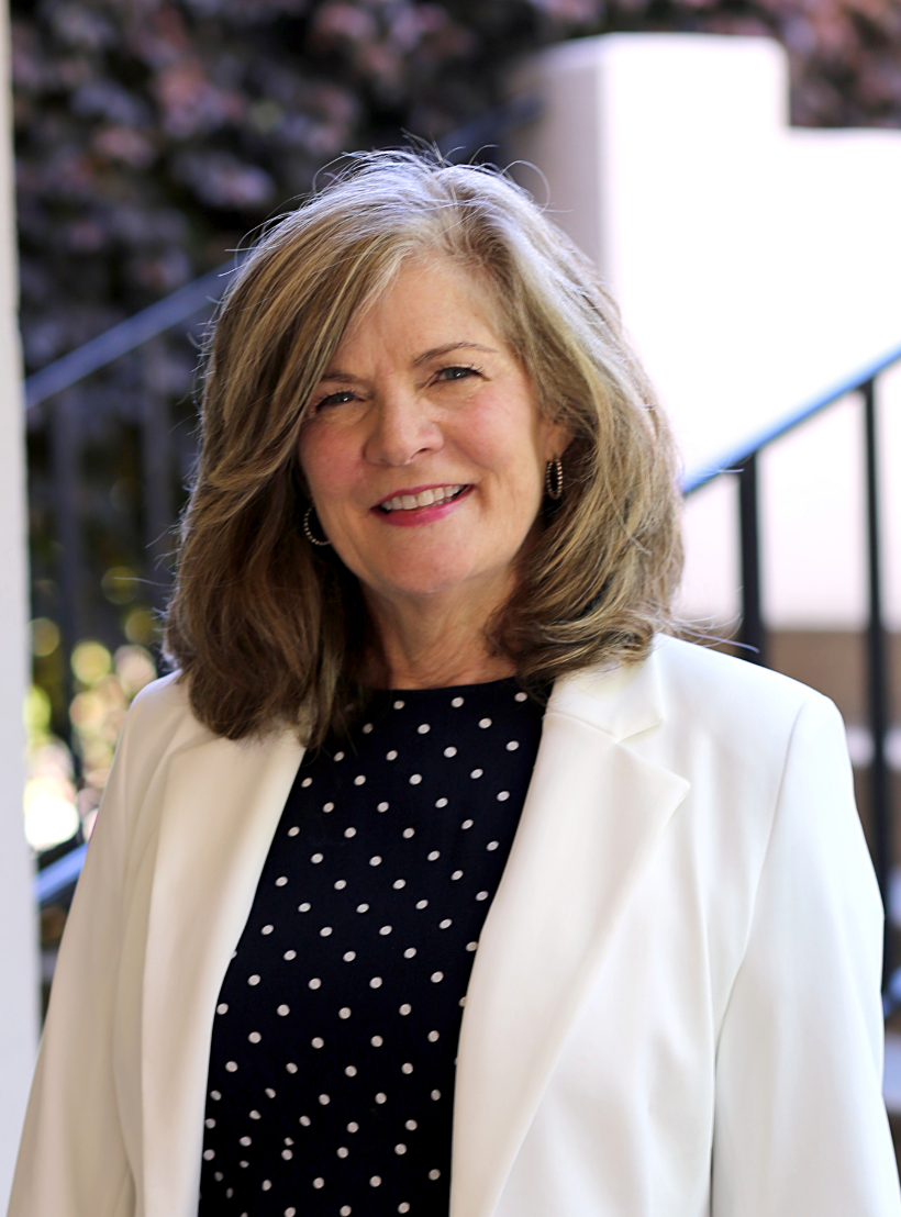 A headshot of Nancy Brinson