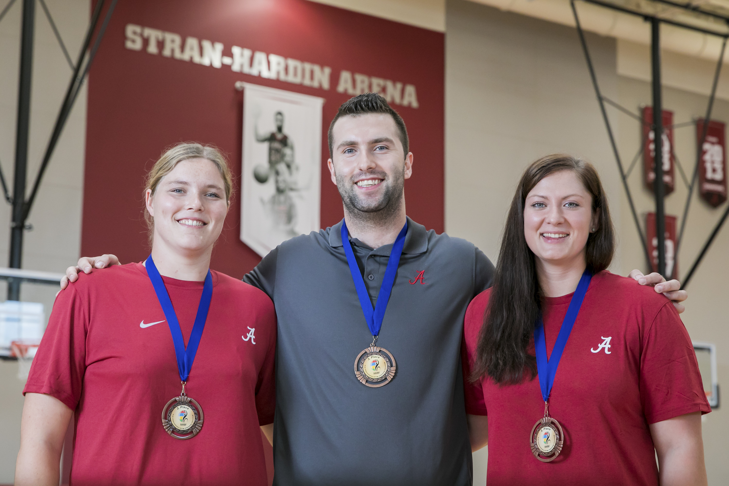 Two UA Adapted Athletes Earn First International Medals