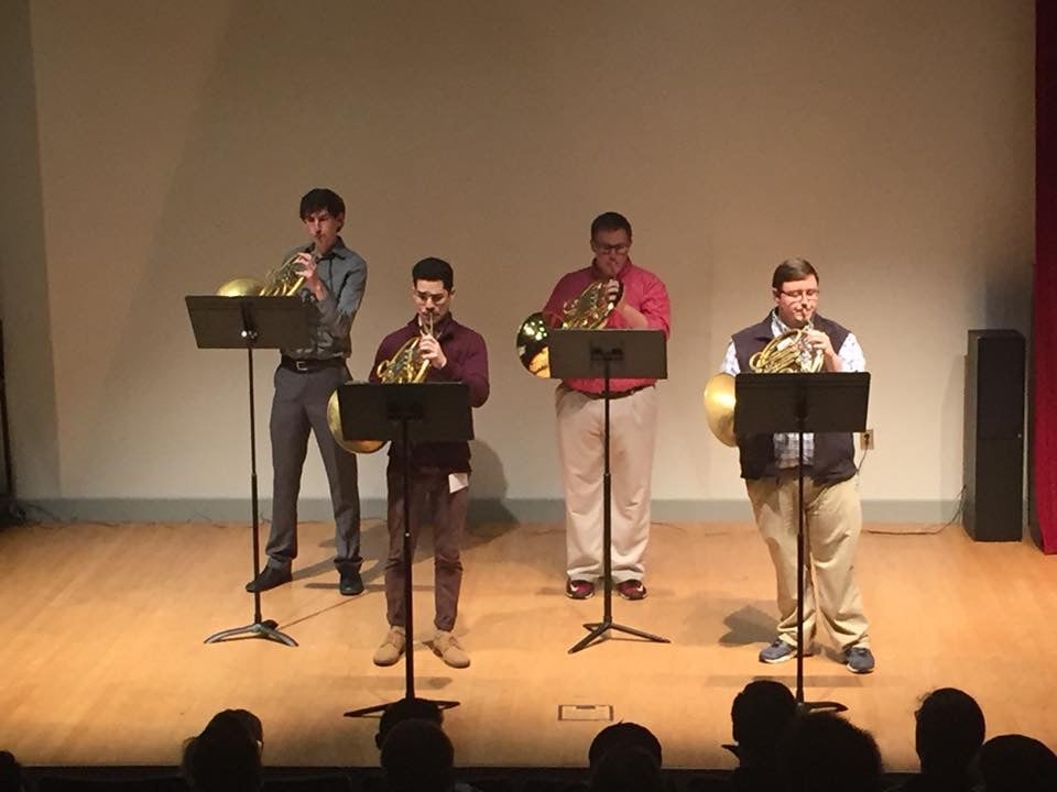 Quartet First in UA’s History to Win International Horn Competition