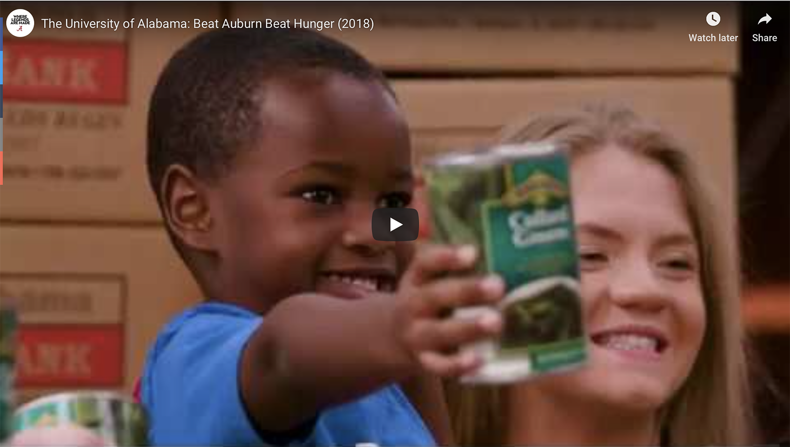 Beat Auburn Beat Hunger: Why Give?