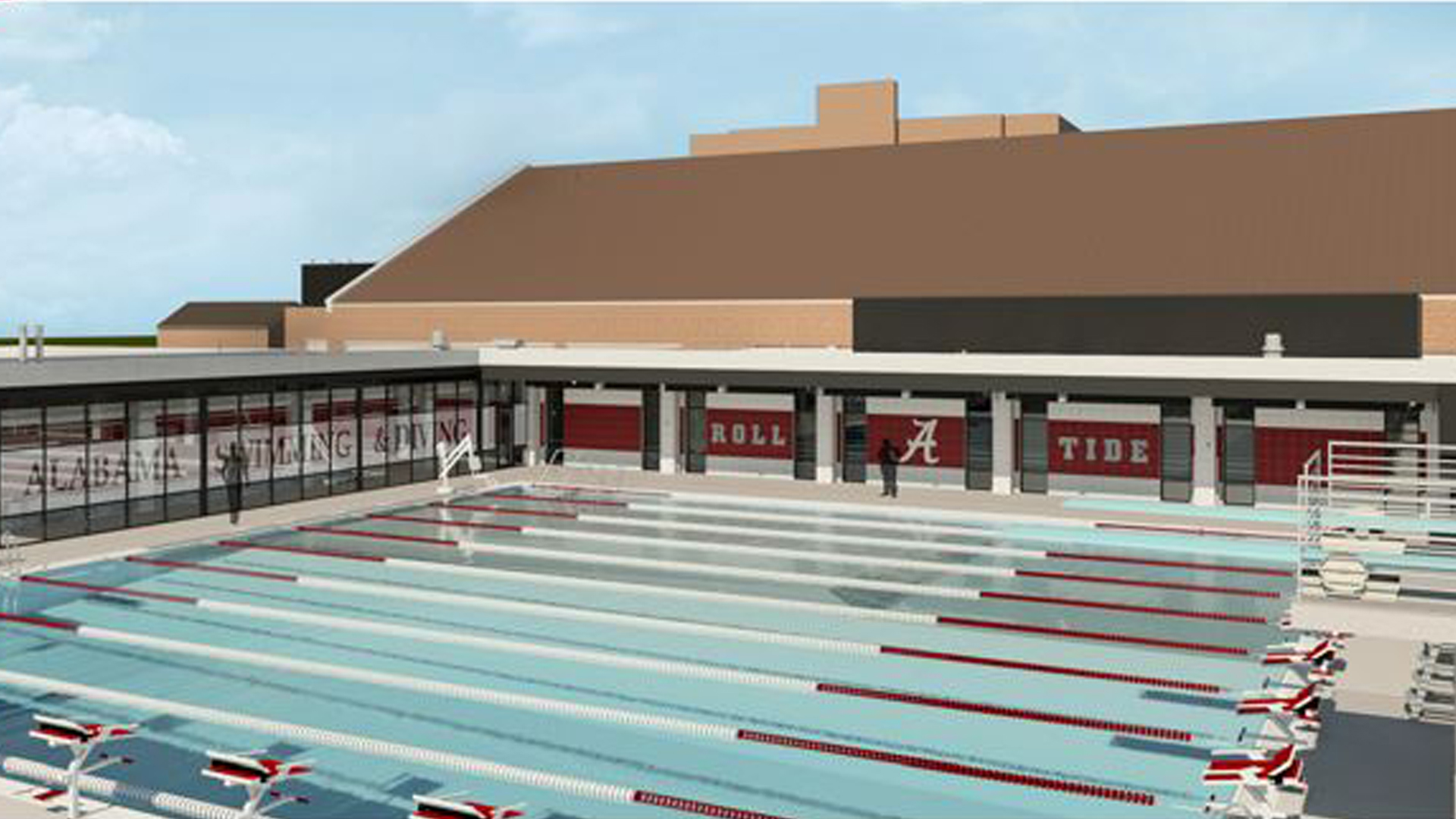 Renovations to Aquatic Center to Cause Bryant Drive Lane Closures