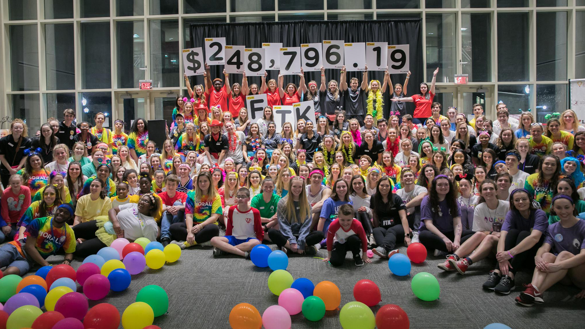 UA Students Raise More Than $248,000 for Children’s of Alabama