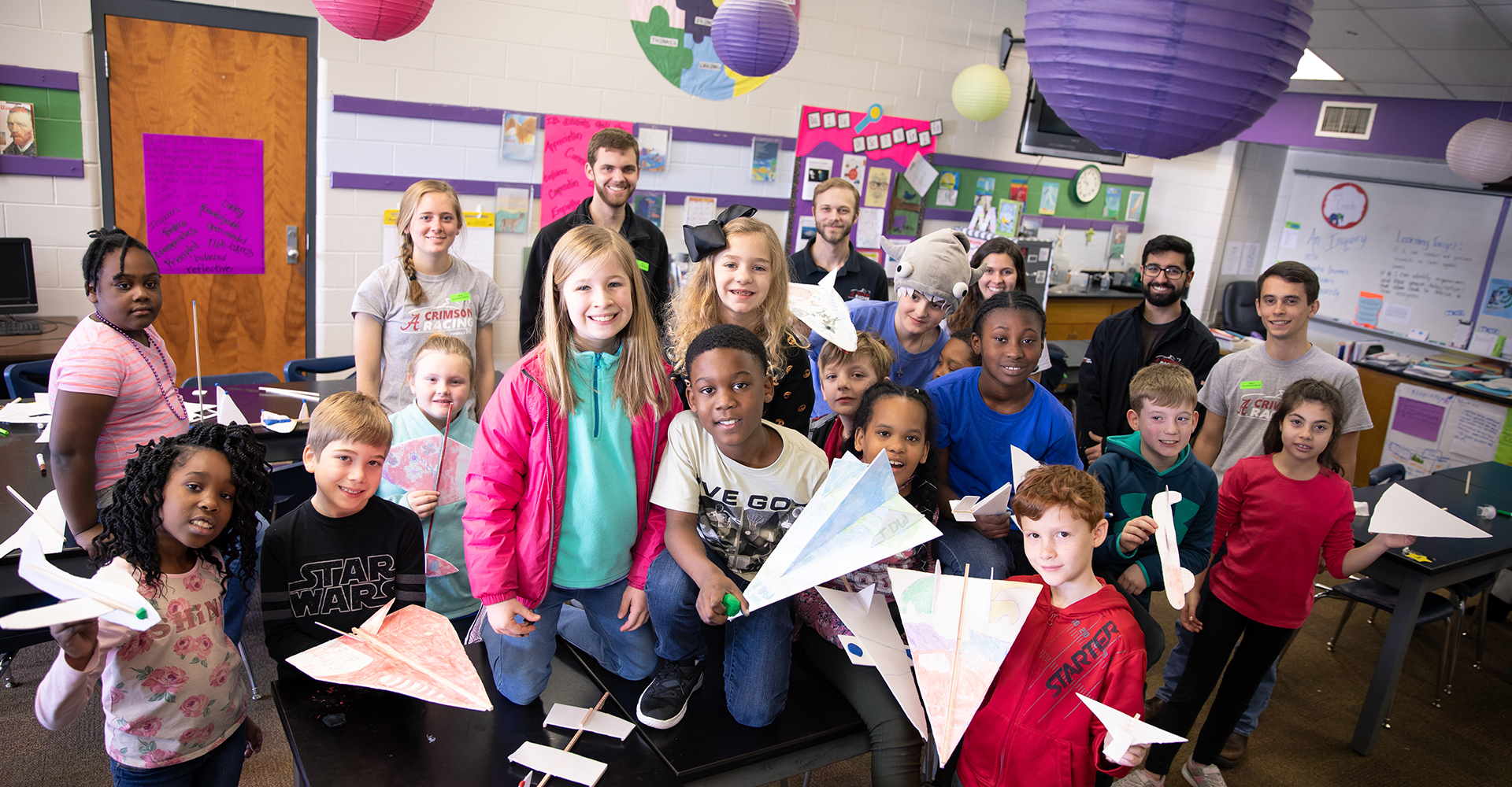 UA Engineering Racing Team Works with Local Third Graders