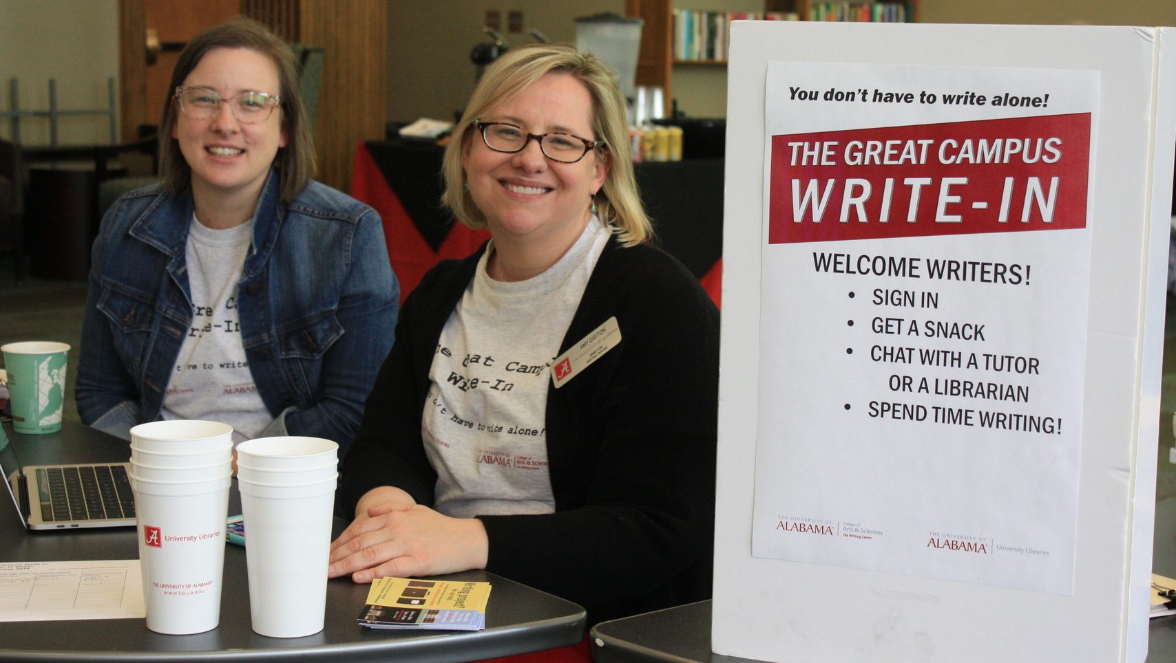 Stressed? Final Paper Due? Get Relief at The Great Campus Write-In!