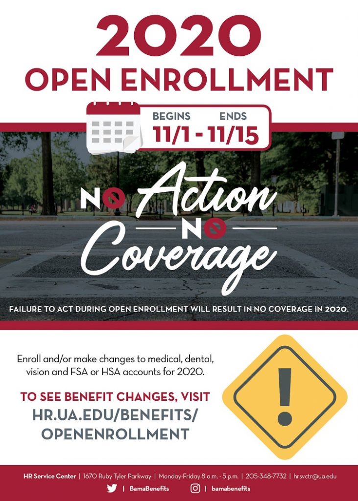 Key Changes Coming for Open Enrollment 2019 University of Alabama News