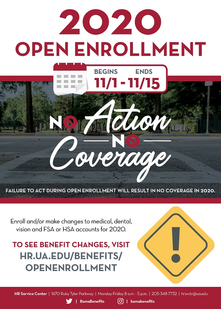 Open Enrollment Starts Nov. 1; Take Action by Nov. 15 University of