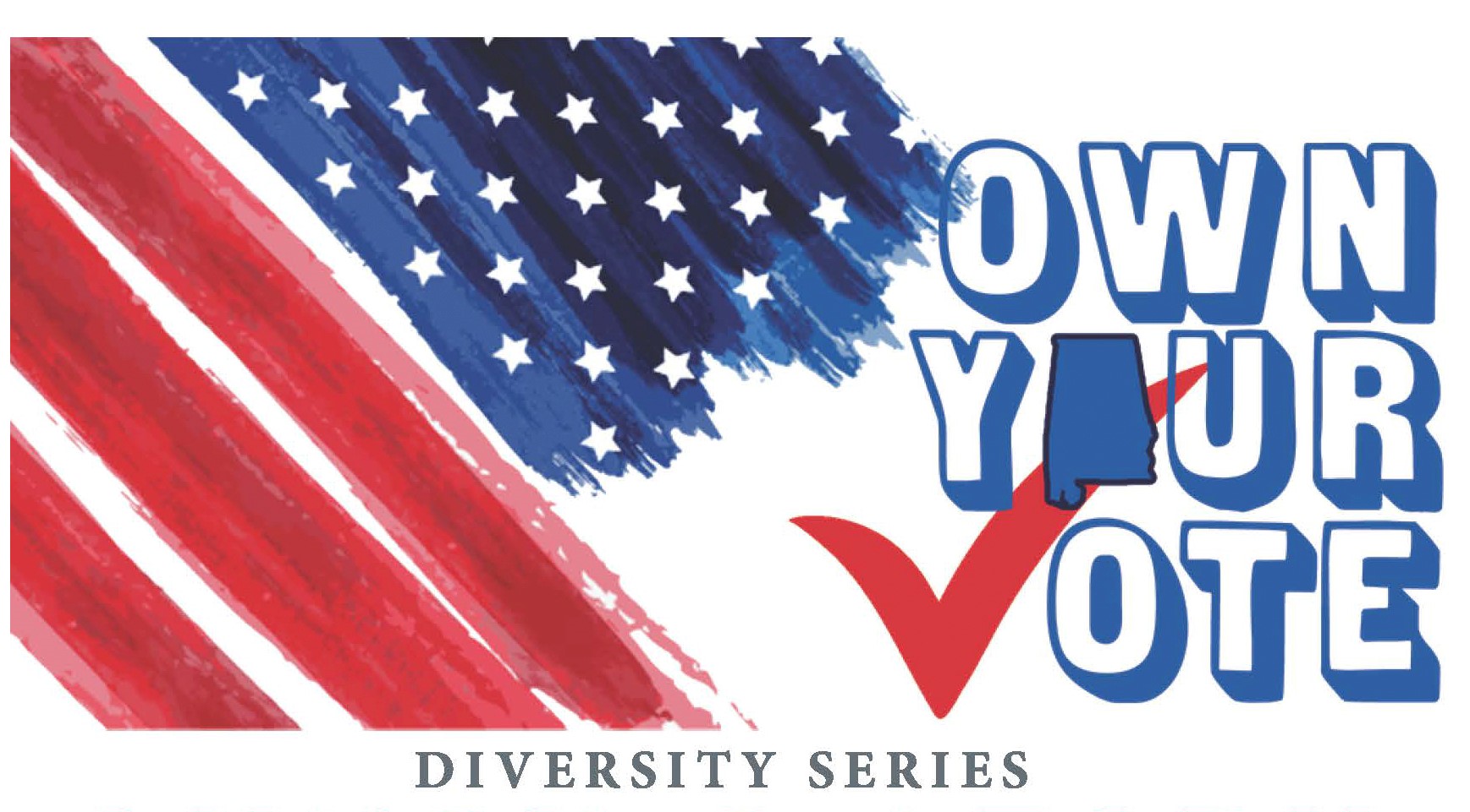 Own Your Vote Diversity Series logo
