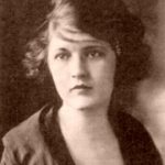Aged photo of author Zelda Fitzgerald