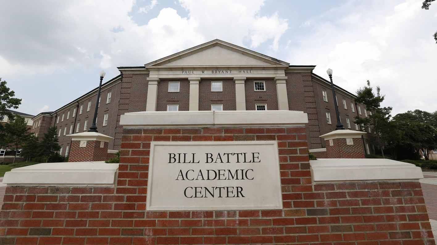 Front of Bill Battle Academic Center