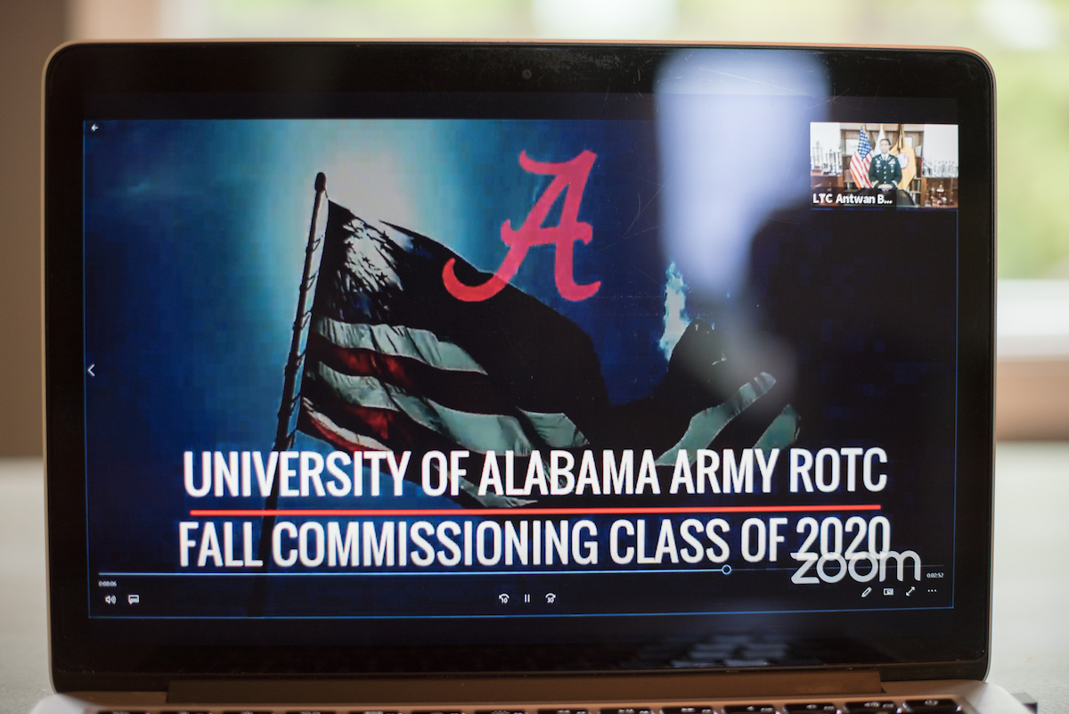 2020 virtual Army ROTC summer commissioning ceremony