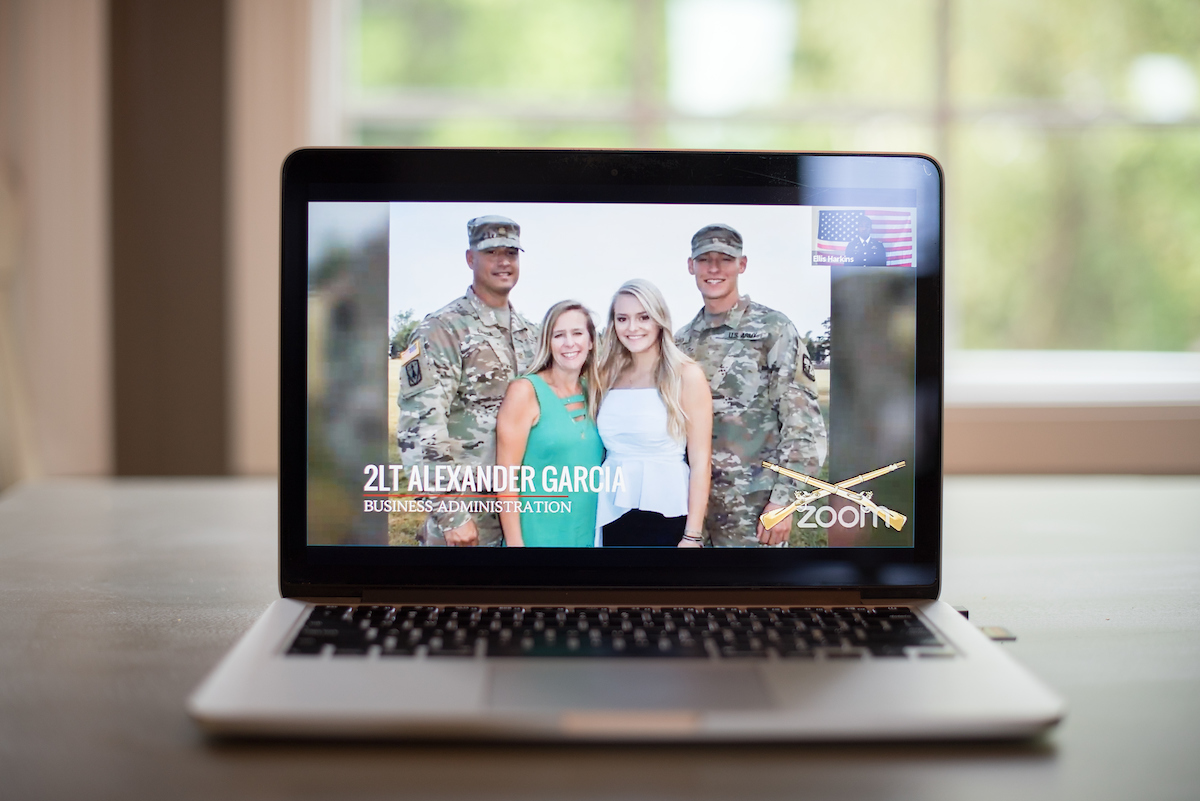 2020 virtual Army ROTC summer commissioning ceremony