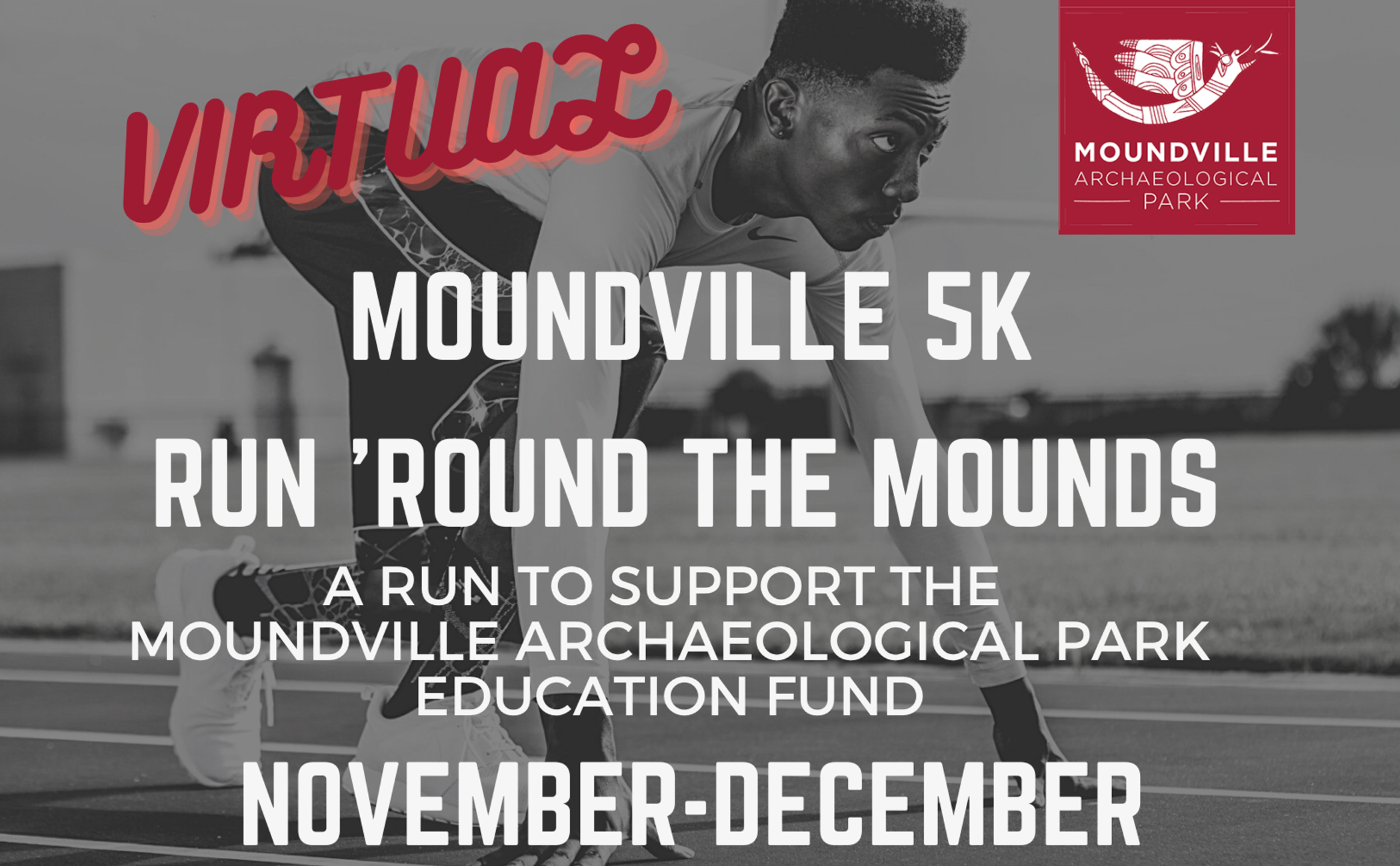 The Moundville virtual 5K poster.