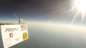 Alabama High Altitude Ballooning Club balloon photo from space