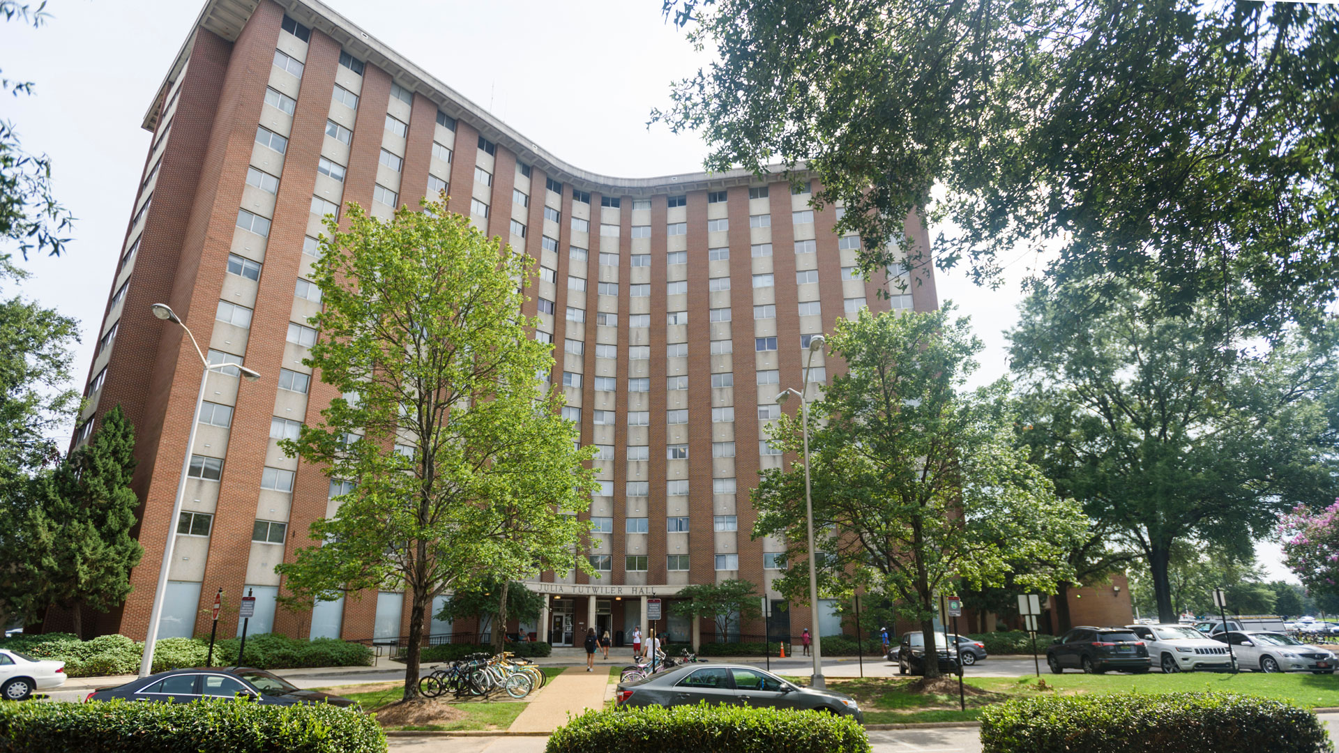 the exterior of Tutwiler Hall