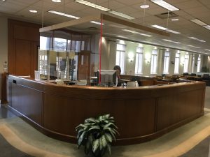 Angelo Bruno Business Library front desk