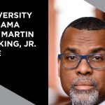 The university of alabama annual martin luther king jr. lecture with headshot of Dr. Eddie Glaude Jr.