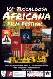 The Tuscaloosa Africana Film Festival poster