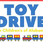 The Association of Child Life Month's toy drive poster