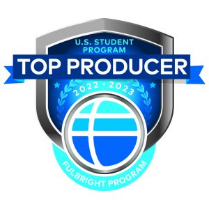 The Fulbright Top Producer logo