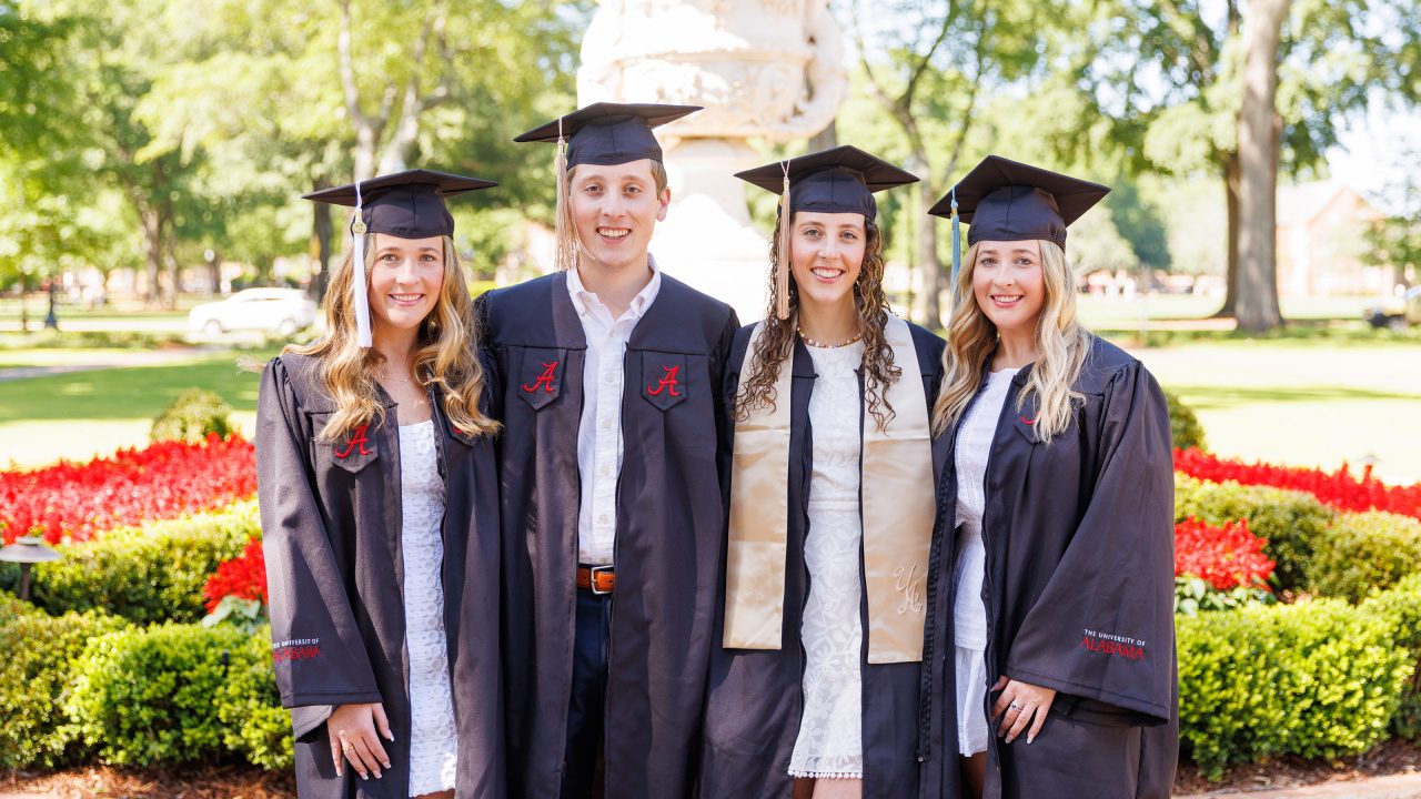 Quadruplets Graduate from UA in the Same Weekend