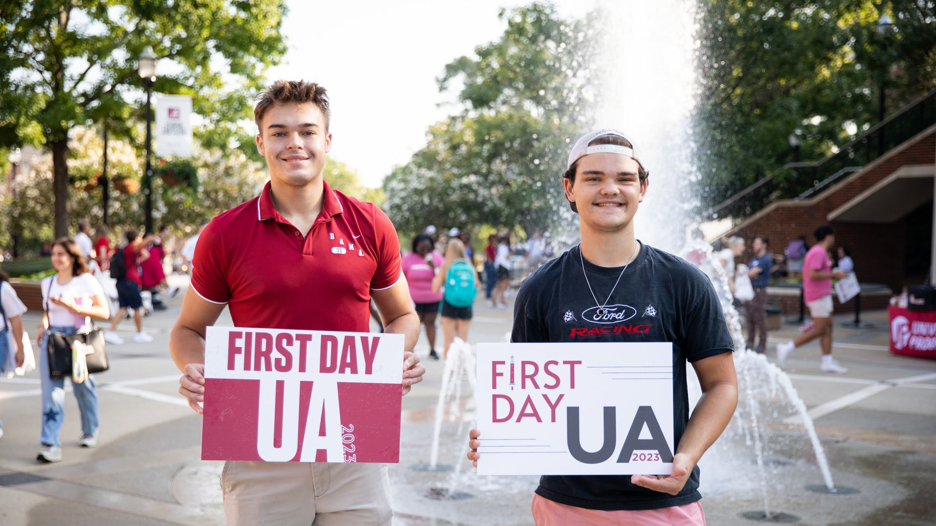 Welcome Back! First Day UA - University of Alabama News