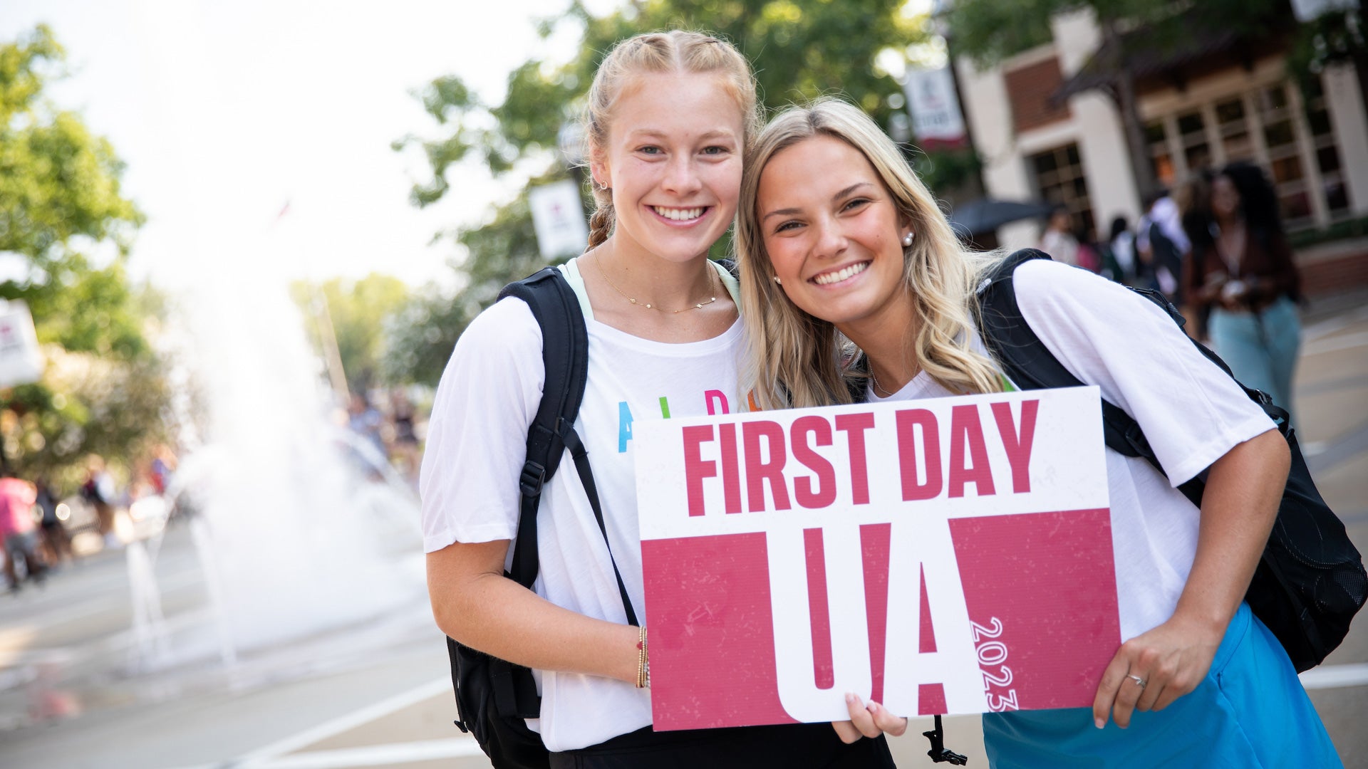 Welcome Back! First Day UA - University of Alabama News