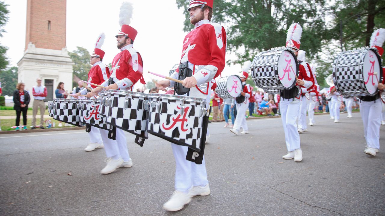 drumline of the parade