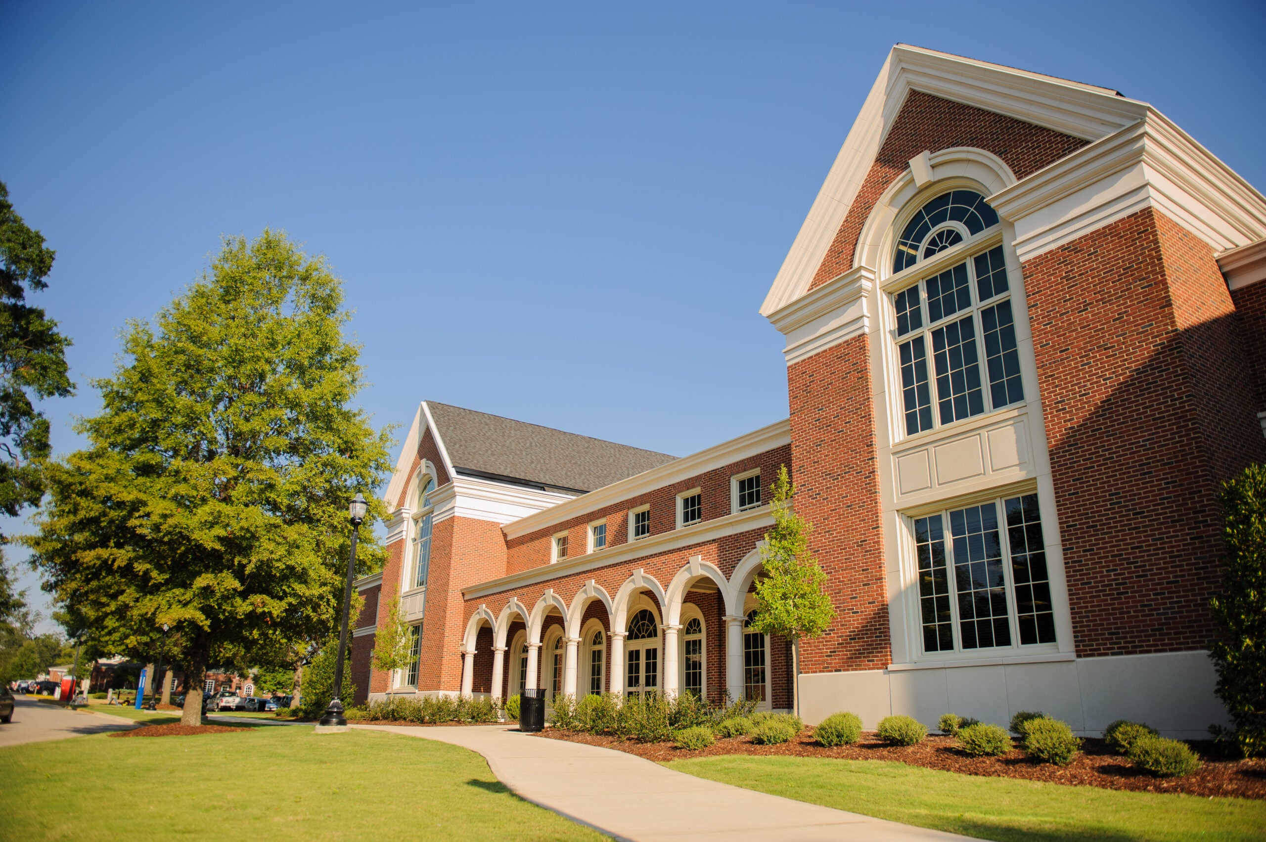 Exterior of Moody Music Building