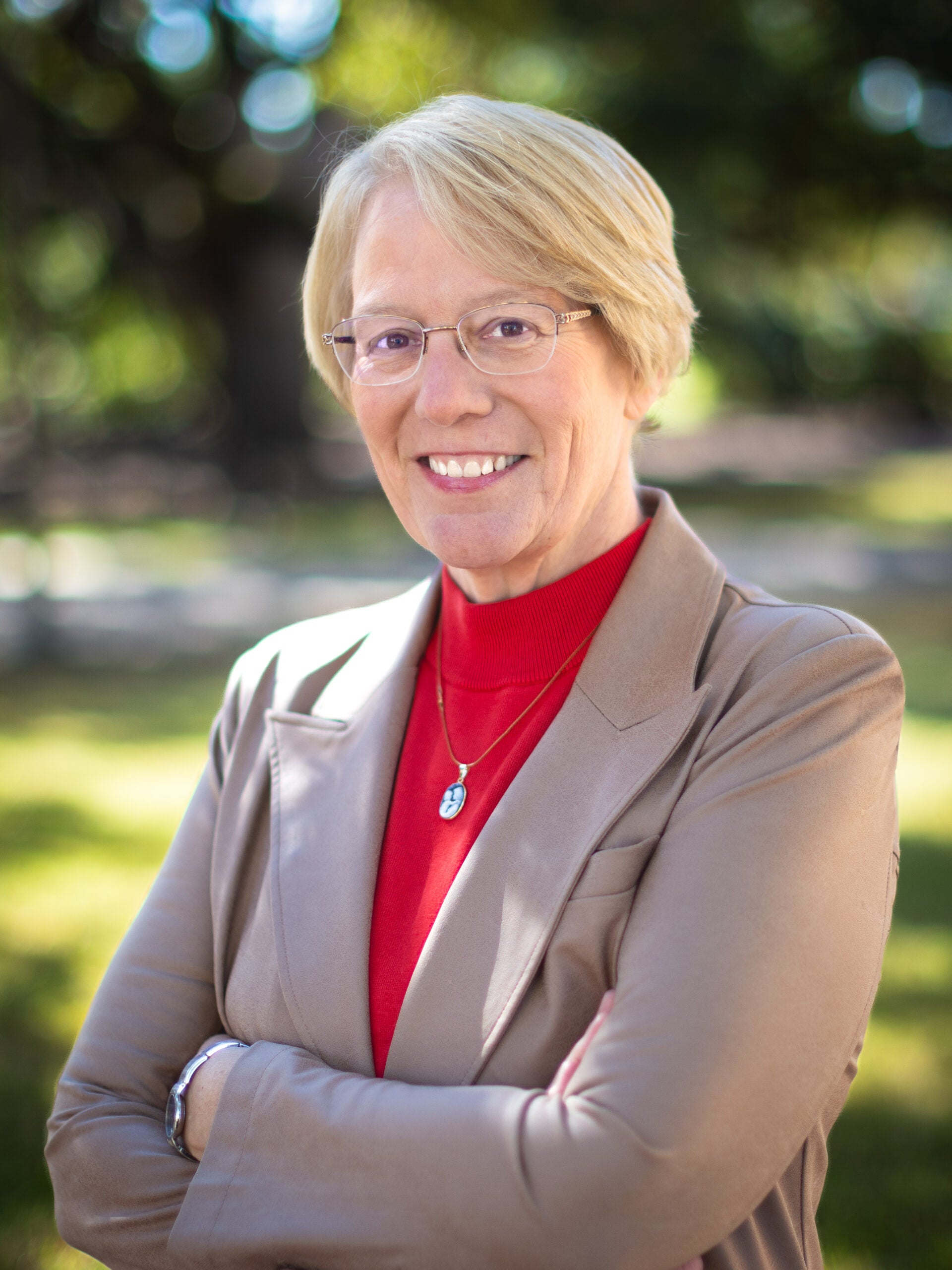 A headshot of Joyce Alexander